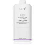 Keune Care Blonde Savior Shampoo vlasový šampon pro odbarvené, barvené a chemicky ošetřené vlasy 1000 ml