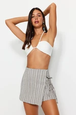 Trendyol Brown Lace-Up Shorts & Bermuda