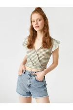 Koton T-Shirt - Green - Regular fit