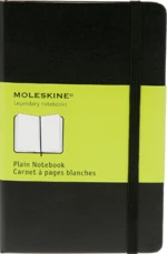 Moleskine - zápisník - čistý, černý S