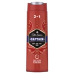 Old Spice Sprchový gel a šampon Captain s tóny santalového dřeva a citrusů 400 ml
