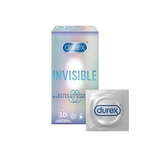 DUREX Invisible extra lubrikované kondomy 10 ks