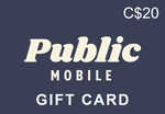 Public Mobile PIN C$20 Gift Card CA