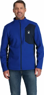 Spyder Mens Bandit Ski Jacket Electric Blue S Chaqueta Camiseta de esquí / Sudadera con capucha