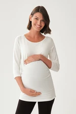 Dagi Ecru Maternity T-shirt