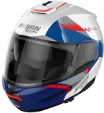 Nolan N100-6 Paloma N-Com Metal White Red/Silver/Blue XS Helm