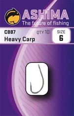 Ashima  háčiky  c887 heavy carp  (10ks)-veľkosť 2