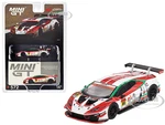 Lamborghini Huracan GT3 EVO 88 Takashi Kogure - Yuya Motojima "Weibo Primez - JLOC" "Super GT Series" (2022) Limited Edition 1/64 Diecast Model Car b