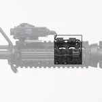 Krytka Wire Clips Manta Defense®, 3 ks – Černá (Barva: Černá)