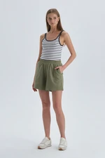 Dagi Khaki Shorts