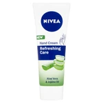 NIVEA Refreshing Care Krém na ruce Aloe Vera & Jojobový olej 75 ml