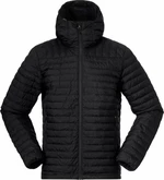 Bergans Lava Light Down Jacket with Hood Men Black XL Kurtka outdoorowa