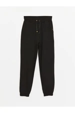 LC Waikiki Women's Elastic Waist Plain Jogger Sweatpants