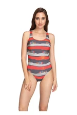 Dagi Women's Anthracite U-Neck Swimwear
