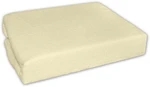 Baby Nellys Froté prostěradlo do postýlky 120x60cm - Krém, vel. 120x60