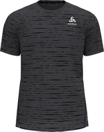 Odlo Zeroweight Engineered Chill-Tec T-Shirt Black Melange XL Tricou cu mânecă scurtă pentru alergare
