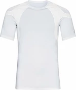 Odlo Men's Active Spine 2.0 Running T-shirt White S Tricou cu mânecă scurtă pentru alergare