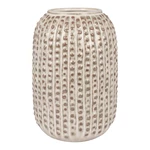 Beżowy ceramiczny wazon – House Nordic