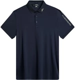 J.Lindeberg Tour Tech Slim Fit Mens Polo Navy Melange S Camiseta polo