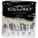 KOLORKY NIGHT MOMENTS  Vesmír veľ. L (8-13 kg) 27 ks