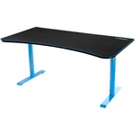 Herný stôl Arozzi Arena 160 x 82 cm (ARENA-BLUE) čierny/modrý herný stôl • rozmery 160 × 82 cm • až pre tri monitory • systém vedenia káblov • nastavi