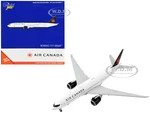 Boeing 777-200LR Commercial Aircraft "Air Canada" White with Black Tail 1/400 Diecast Model Airplane by GeminiJets