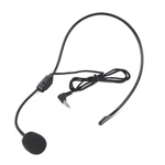Professional Headworn Wired Hands Free Headset Conference Microphone Mic System 3.5 mm Megaphone For Speaker Teacher Tour Guide