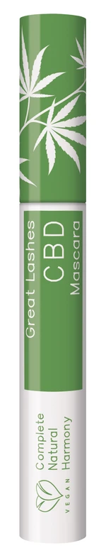 Dermacol Vyživující a prodlužující řasenka s CBD (Great Lashes Mascara) 9 ml Black