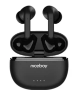 NICEBOY HIVE Pins 3, Bezdrátová sluchátka, black