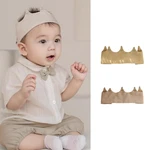 Birthday Party Hat Birthday Party Headband Boy Or Girl Crown Elastic Baby Hat Newborn Photograph Props Baby Shower- Gift