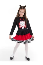 Denokids Cute Heart Girl Skirt Set