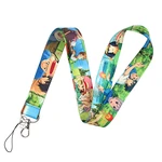 Flyingbee Anime Girl Neck Strap Lanyard For Keys ID Card Gym Phone Straps USB Badge Holder DIY Hang Rope Lariat Lanyard X2244