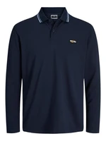 Jack&Jones Pánské polo triko Standard Fit JCOLOGAN 12247033 Navy Blazer L