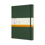 MOLESKINE Zápisník tvrdý linkovaný zelený XL (192 stran)