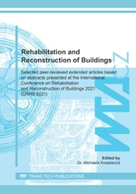 Rehabilitation and Reconstruction of Buildings