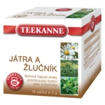 TEEKANNE Pečeň a žlčník bylinná zmes vrecká 10 x 2 g
