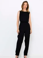 Black Jumpsuit with Lace CAMAIEU - Women