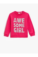 Koton Sweatshirt - Pink - Relaxed fit