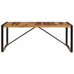 Dining Table 78.7"x39.4"x29.5" Solid Sheesham Wood