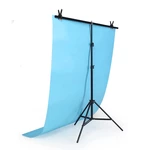 2x2M T-type Adjustable Backdrop Photography Background Support Stand Holder
