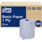 TORK 130002  papierové utierky, skladané (d x š) 250 m x 19.5 cm modrá  6 Role / balenie 1 sada
