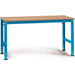Manuflex AU4095.5012 UNIVERSAL štandardný pracovný základný stôl s multiplexovou doskou, ŠxHxV = 1750 x 1000 x 760-870 m