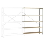 Manuflex RB2525 prístavný modul regálu oddelenia 160 kg (š x v x h) 1470 x 2000 x 1000 mm ocel pozinkované pozinkovaný d