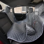 Reedog ochranný poťah do auta pre psov na zips - sivý - XL