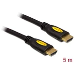 Delock HDMI prepojovací kábel #####HDMI-A Stecker, #####HDMI-A Stecker 5.00 m čierna 82455 pozlátené kontakty #####HDMI-