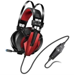 Headset Genius GX Gaming HS-G710V 7.1 (31710014400) čierny/červený herné slúchadlá • frekvencia 20 až 20 000 Hz • citlivosť 110 dB • impedancia 32 ohm