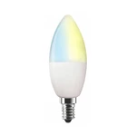 Inteligentná žiarovka Swisstone SH 310, E14, 350 lm, 4,5 W, WiFi, bílá (SH 310) chytrá LED žiarovka • závit E14 • Wi-Fi • svietivosť 350 lm • teplota 