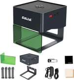 DAJA DJ6 Laser Engraver with Higher Columns Portable Laser Engraving Machine Kits for DIY Supports Win/Mobile System/Off