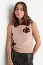 Trendyol Powdered Jacquard Knitwear Sweater