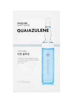 Missha Mascure Calming Solution Sheet Mask Guaiazulene 27 ml / 1 sheet
